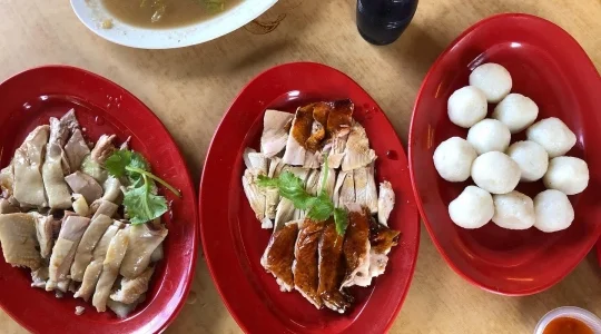 名物！チキンライスボール